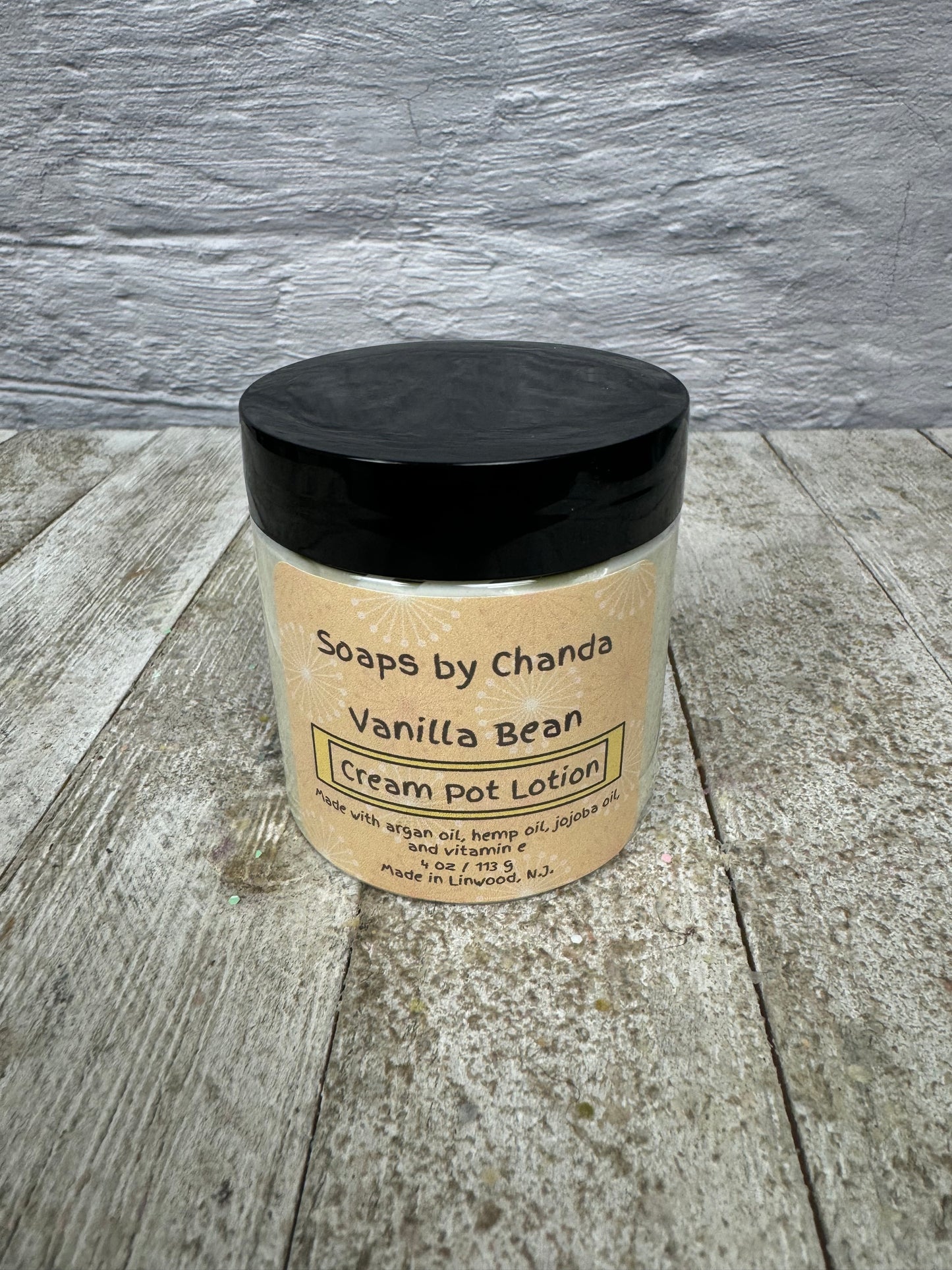 Vanilla Bean Cream Pot Lotion