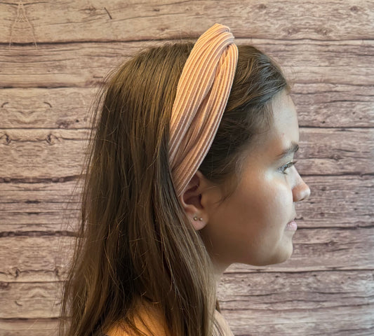 Blush Fabric Hair Band