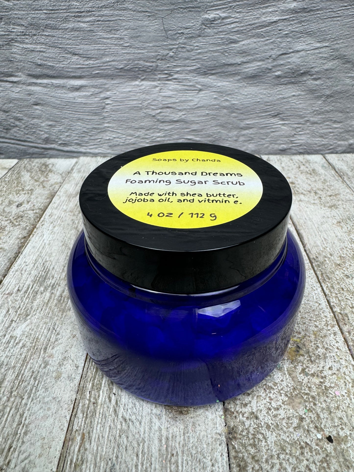 A Thousand Dreams Foaming Sugar Scrub