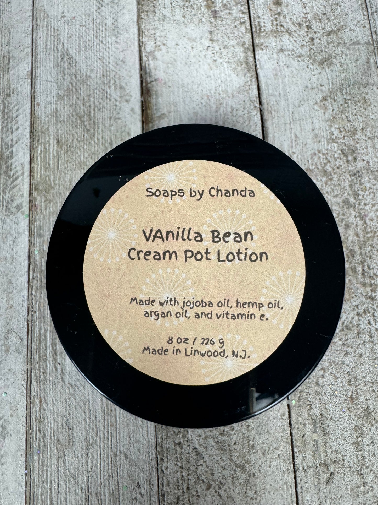 Vanilla Bean Cream Pot Lotion