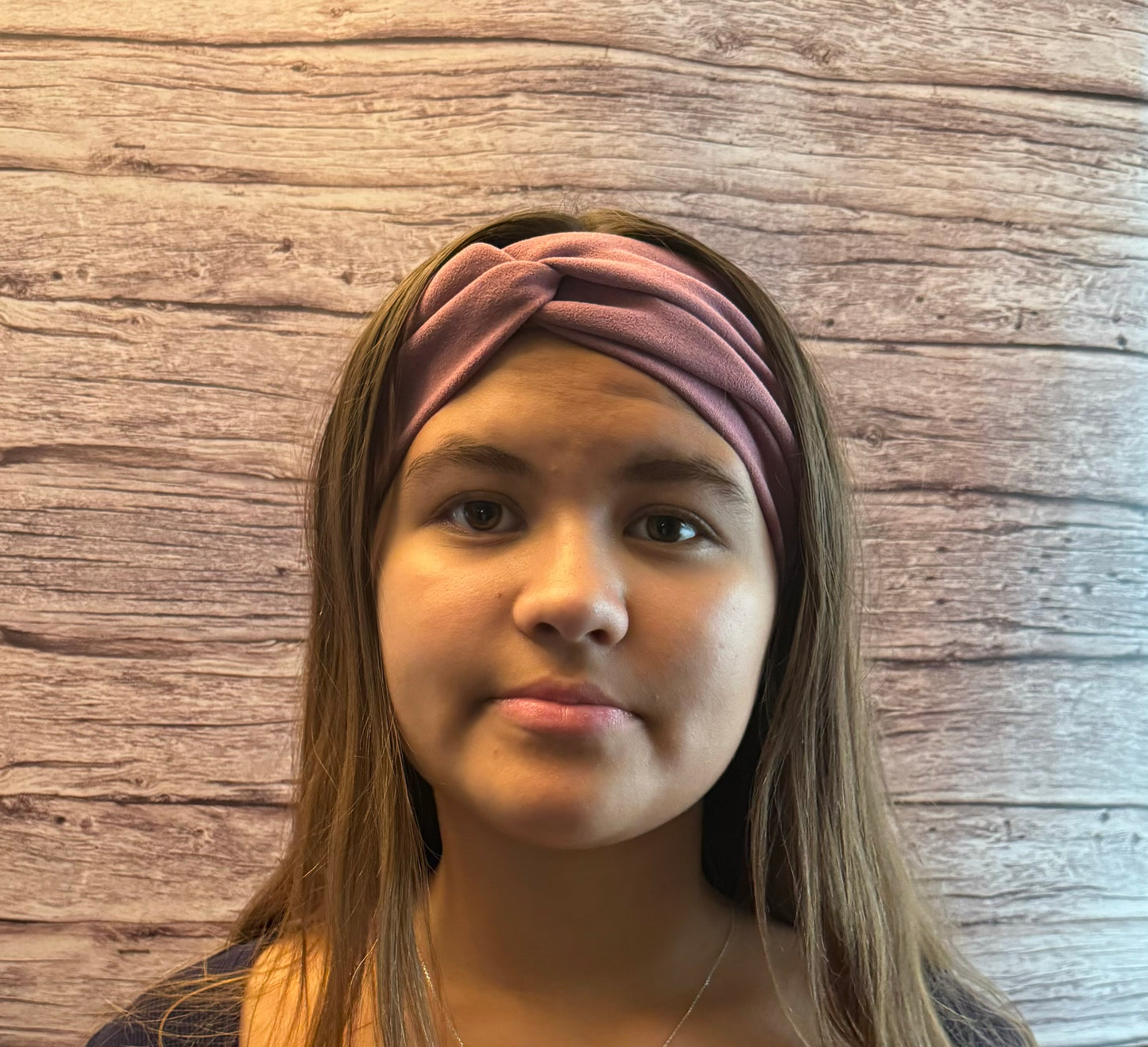 Pink Fabric Hair Band