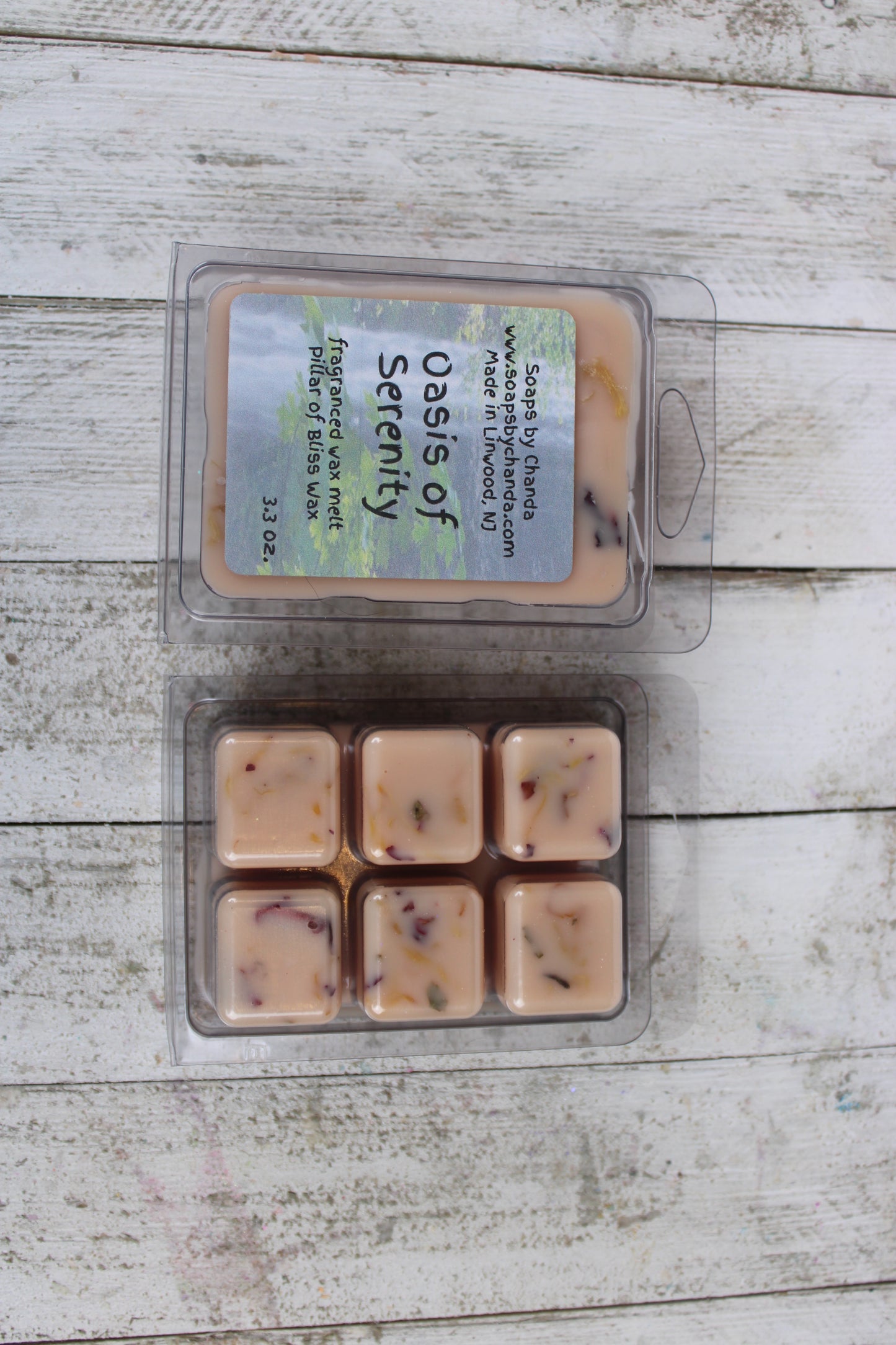 Oasis of Serenity Wax Melt, Serenity, Tranquility, Sea Salt