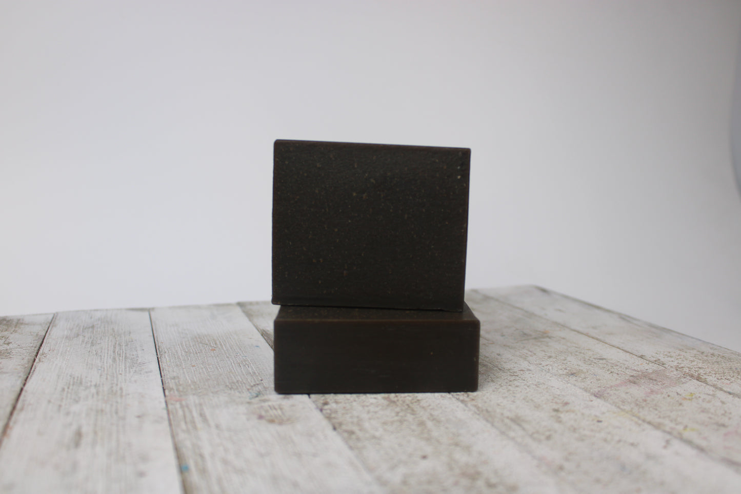 Pine Tar Soaps are such a deep chocolate color.