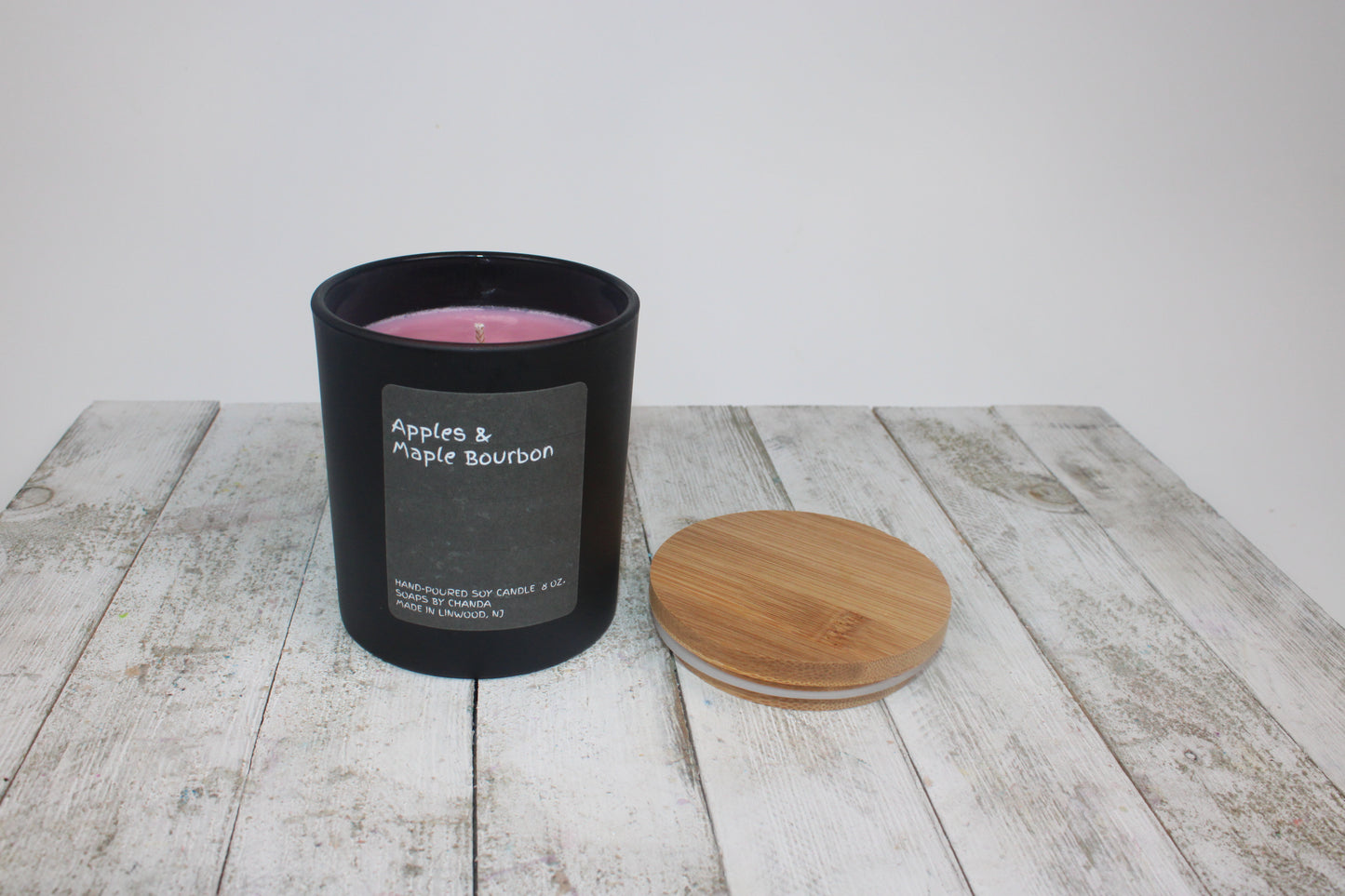 Apples and Maple Bourbon Candle