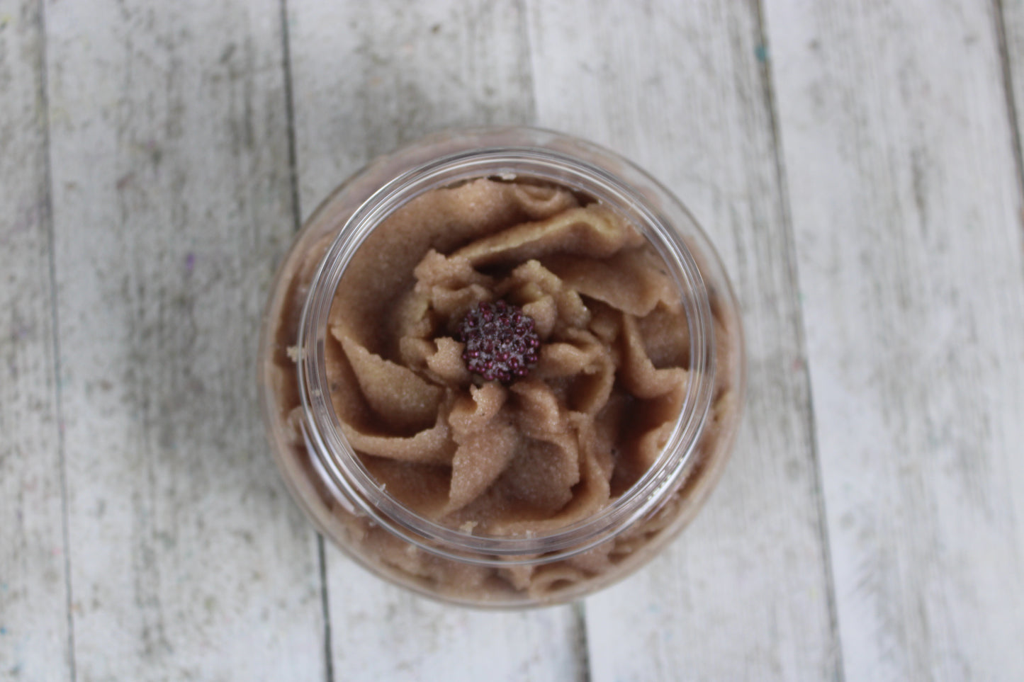 Black Raspberry Vanilla Emulsified Sugar Scrub with Beetroot