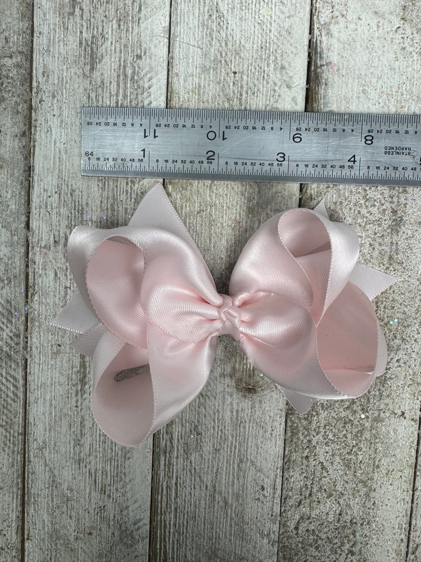 Boutique Bow blush pink