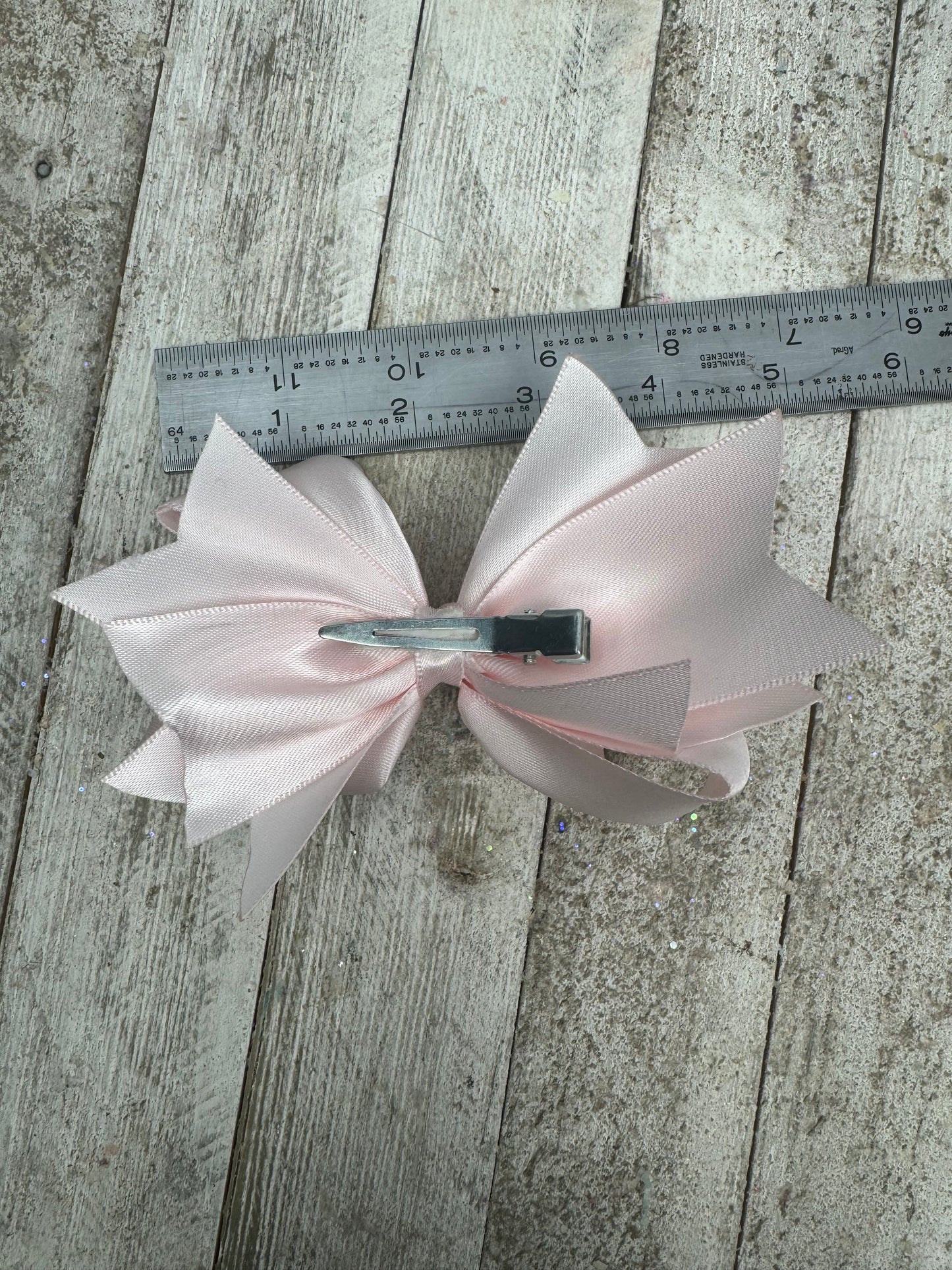 Boutique Bow blush pink