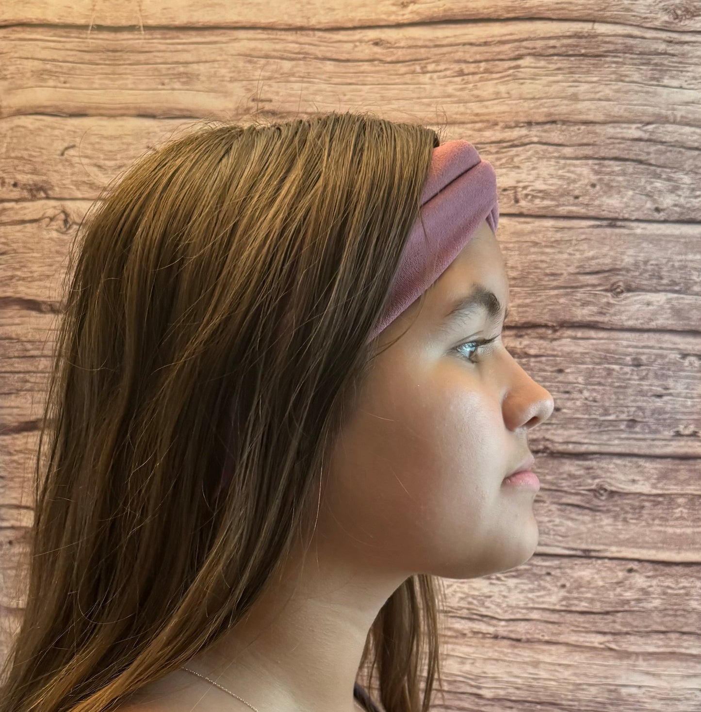 Pink Fabric Hair Band