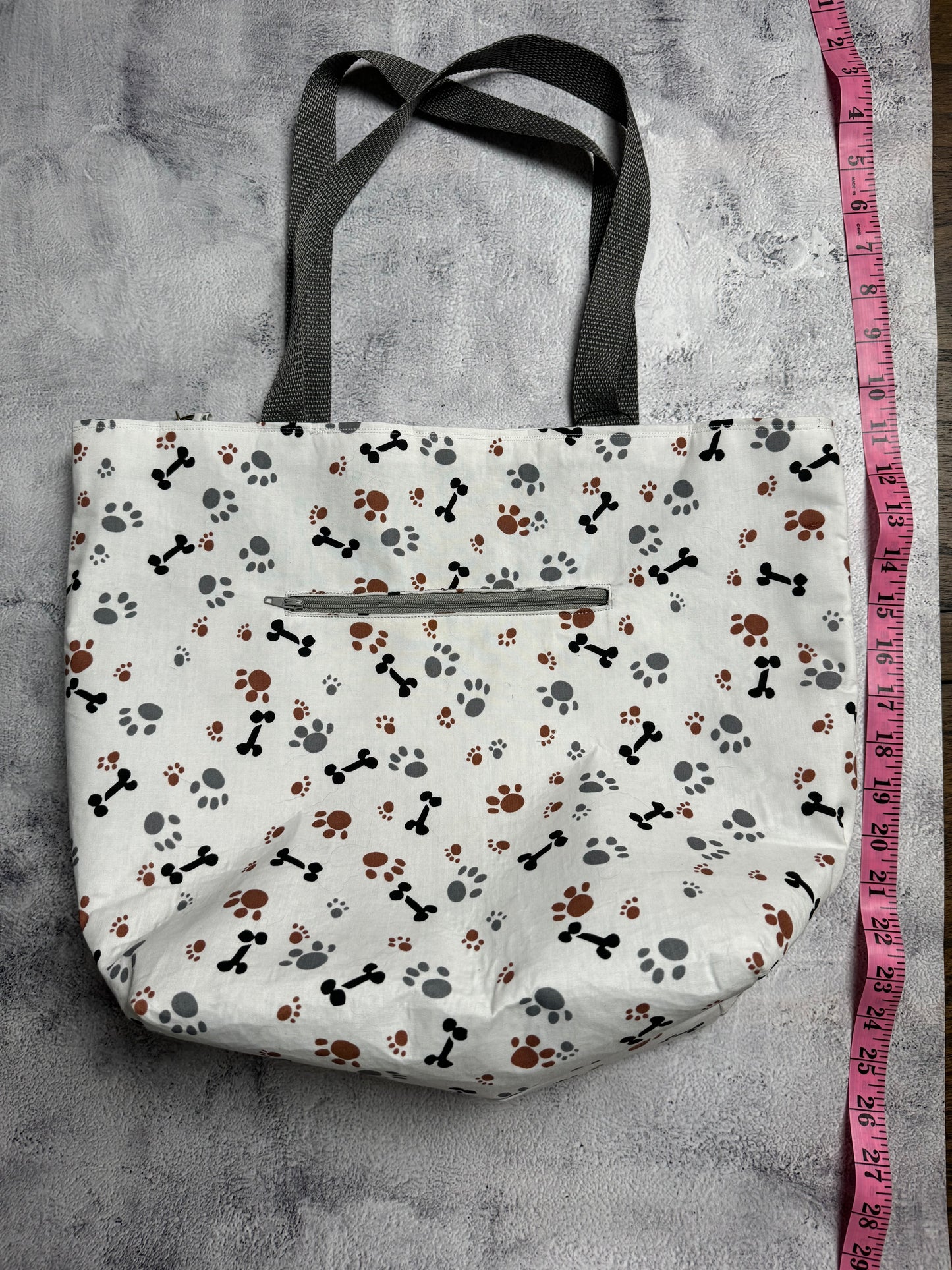 Paw Print Tote Bag