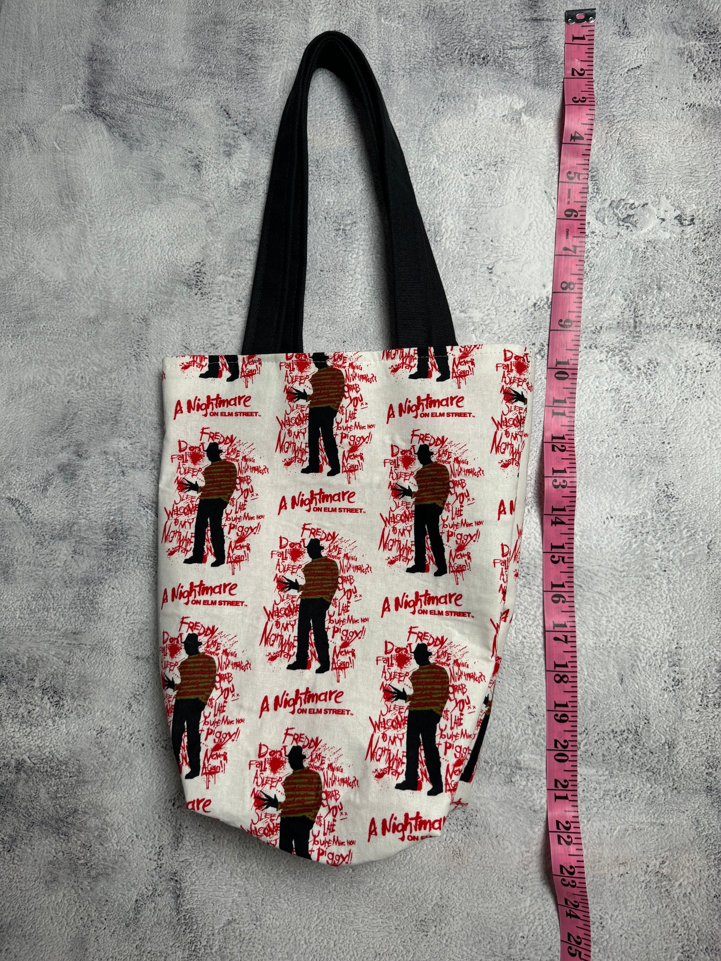 Small Freddy kruger tote bag