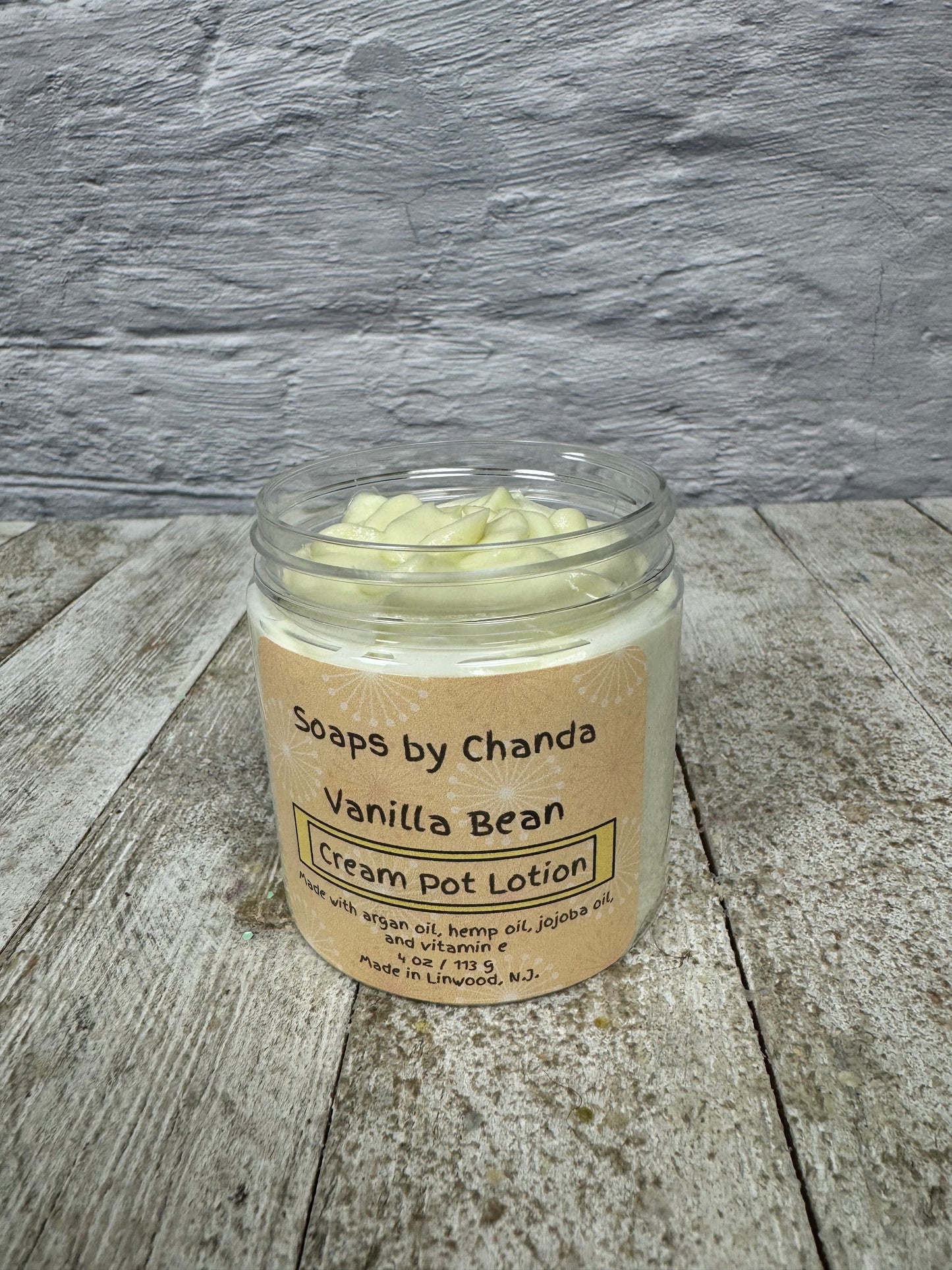 Vanilla Bean Cream Pot Lotion