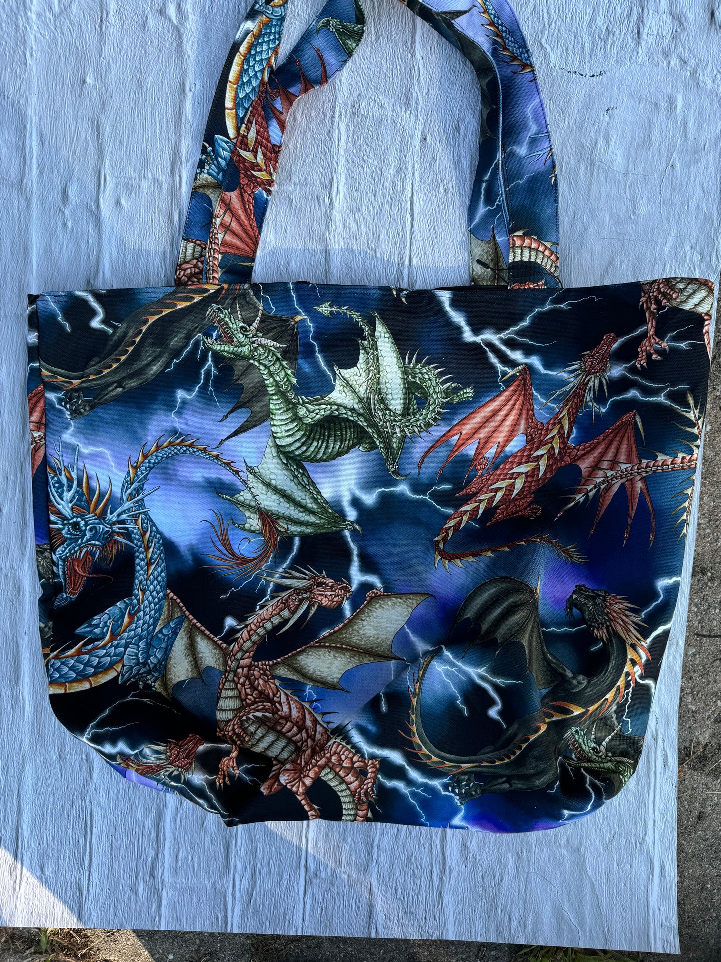 Dragon Large Tote Bag