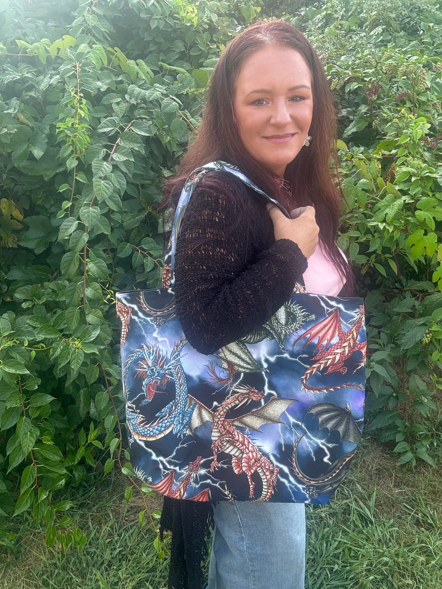 Dragon Large Tote Bag