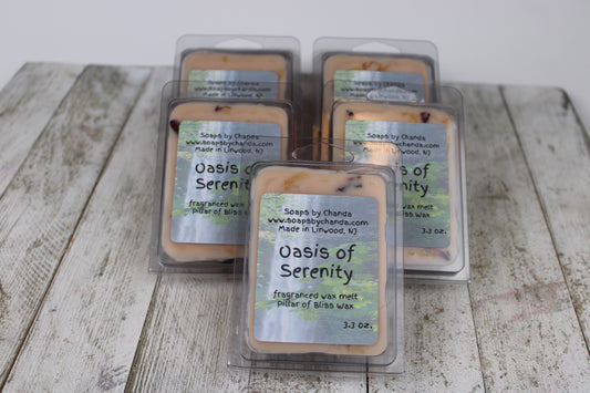 Oasis of Serenity Wax Melt, Serenity, Tranquility, Sea Salt