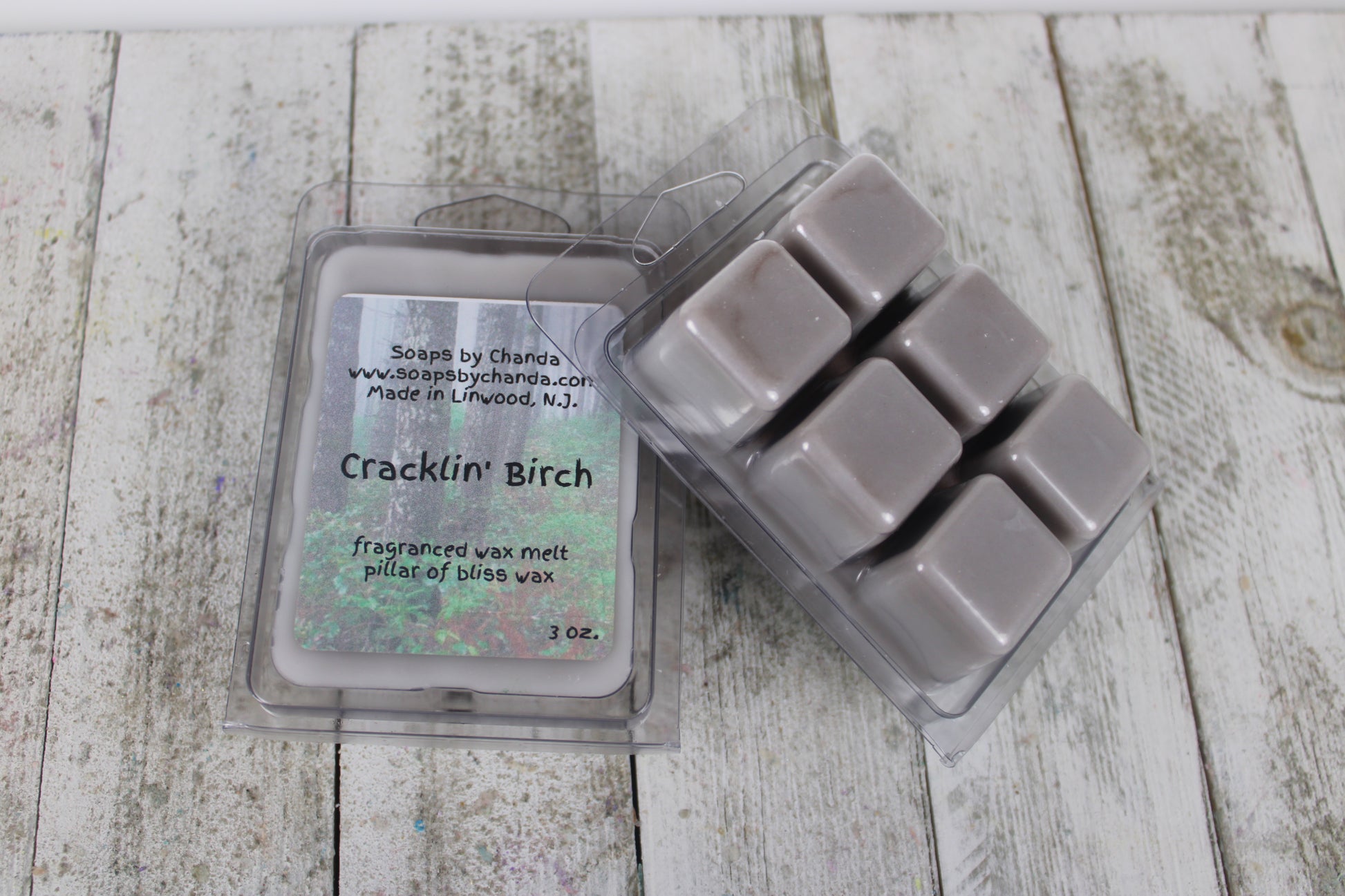 Crackling Birch Wax Melt