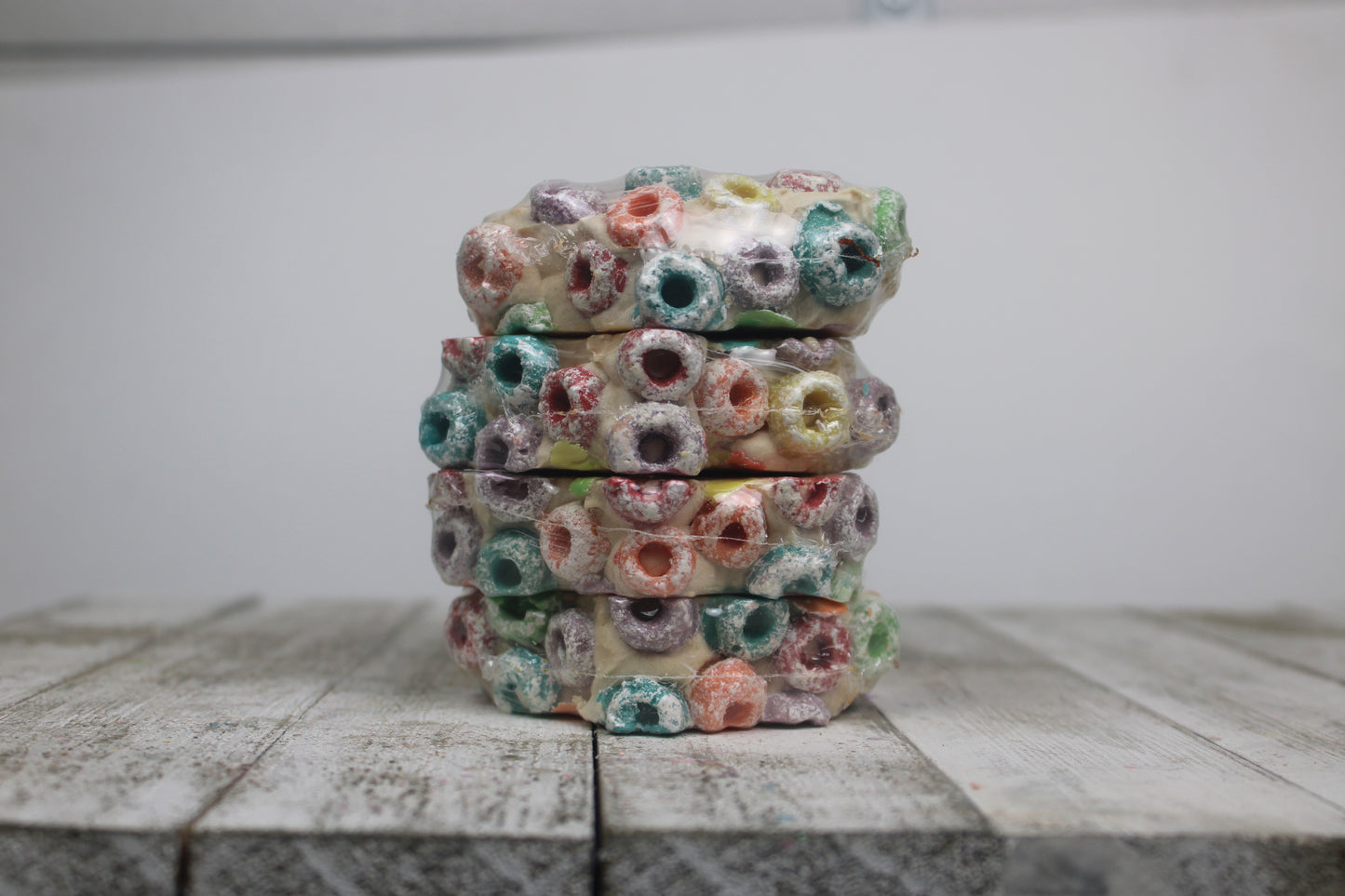 Fruity Rings Cereal Rainbow Soap Bar